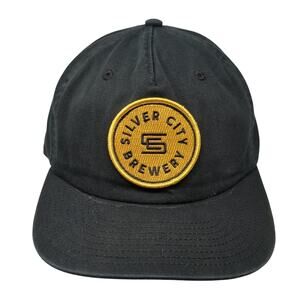 Silver City Brewery Slideback 5 Panel Cap Black One Size Adjustable AS Colour